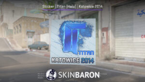 Katowice 2014 Titan Holo sticker