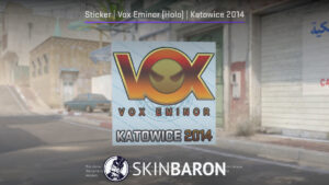 Katowice 2014 Vox Eminor Holo sticker