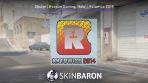 Katowice 2014 Reason Gaming Holo sticker