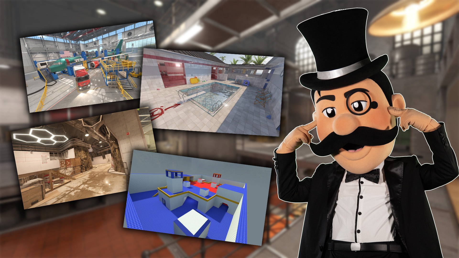 Thumbnail for article about the best workshop maps for Counter-Strike 2.