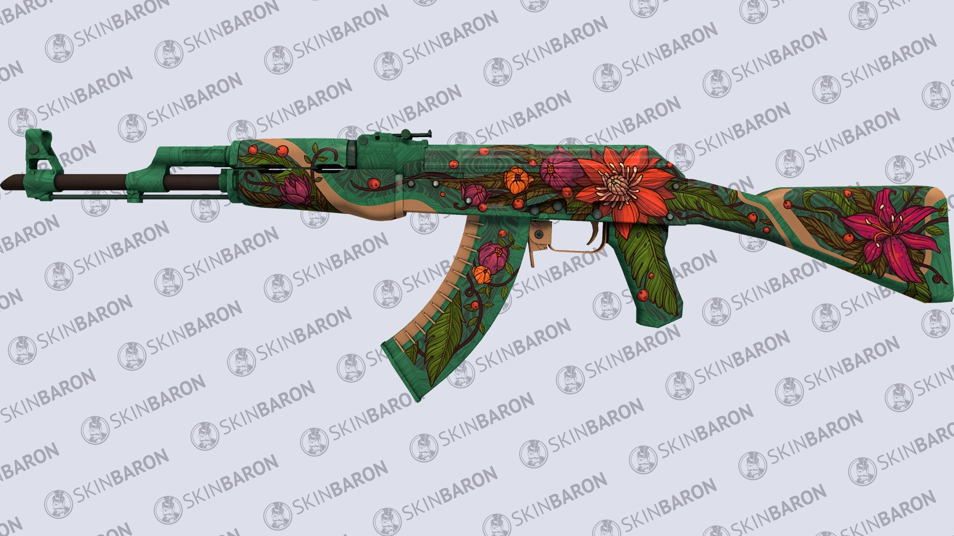 AK-47 Wild Lotus - Most Expensive AK-47 skins