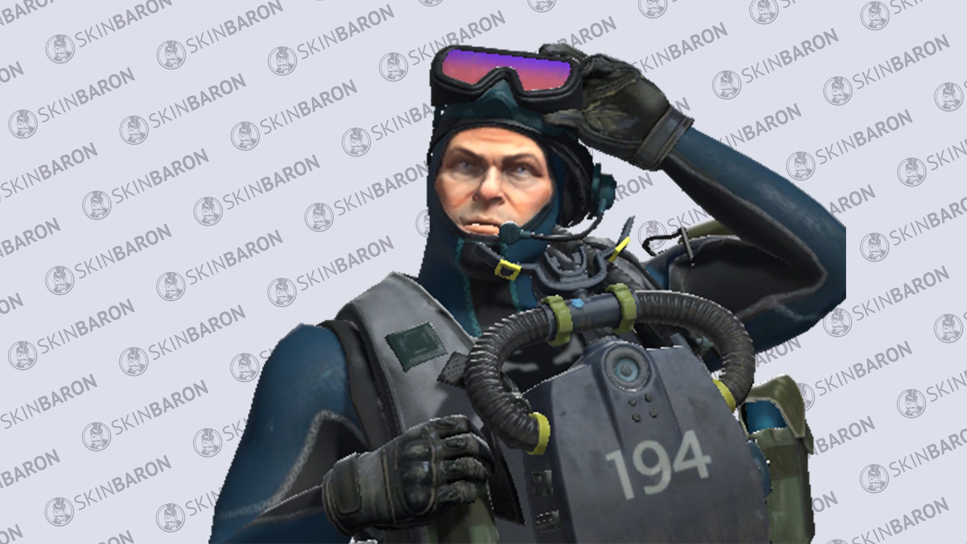 Counter-Strike 2 Agent Skin Cmdr. Frank 'Wet Sox' Baroud | SEAL Frogman