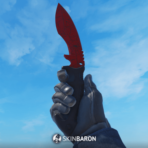 Counter-Strike 2 Kukri Knife Crimson Web - SkinBaron