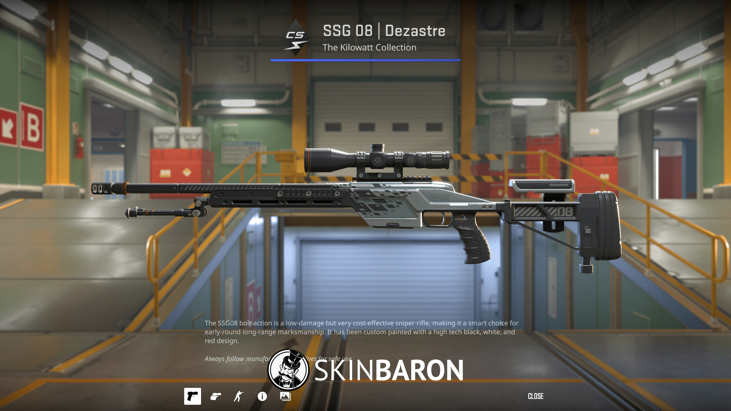 SSG 08 | Dezastre - Kilowatt Case