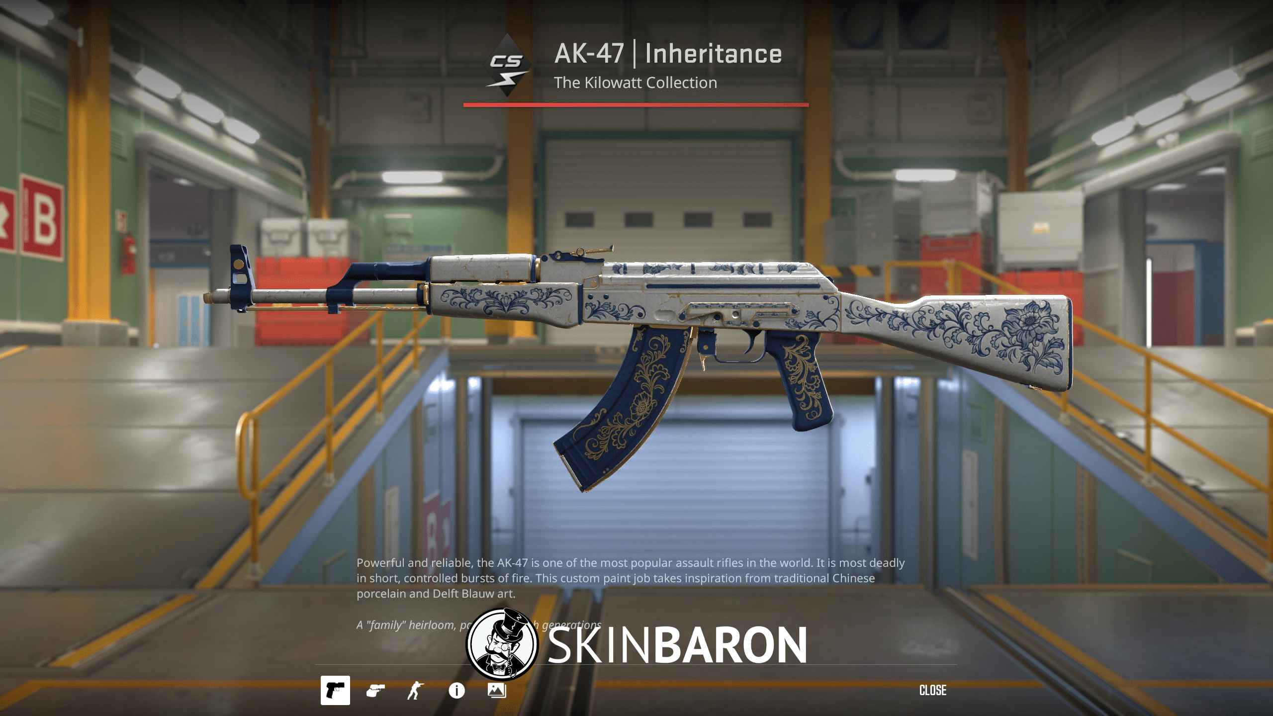 AK-47 | Inheritance - Kilowatt Case