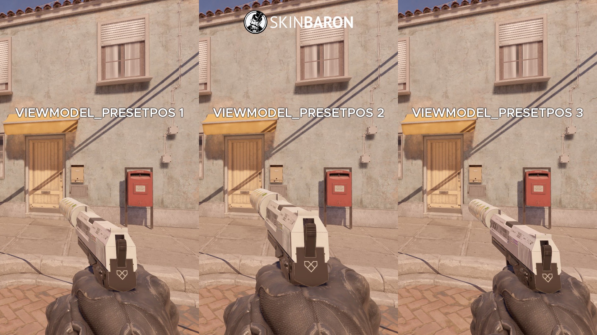 Counter-Strike 2 viewmodel presetpos command