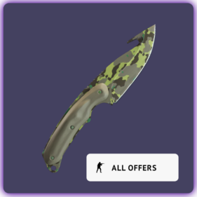 Gut Knife Boreal Forest - The cheapest knives you can get in Counter-Strike 2