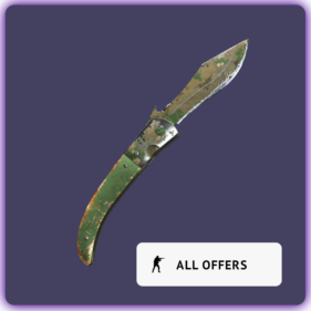 Navaja Knife Forest DDPAT - The cheapest knives you can get in Counter-Strike 2