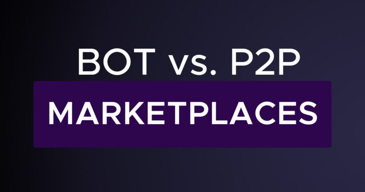 Bot versus P2P skin marketplaces