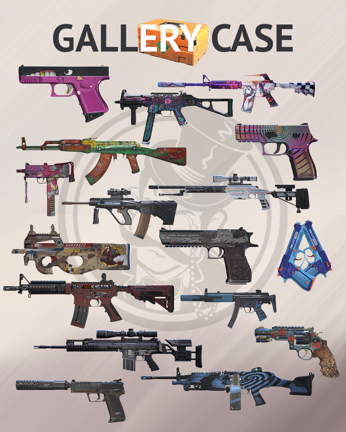 Counter-Strike 2 Armory Update; Gallery Case