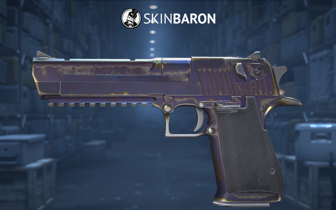 Desert Eagle Heat Treated Purple Gem