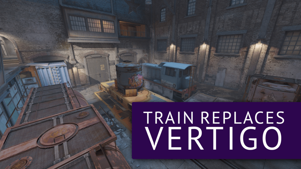 New CS2 Train rework to replace Vertigo in active map pool