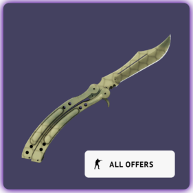 Butterfly Knife Safari Mesh