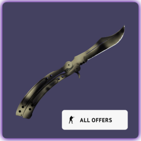 Butterfly Knife Scorched