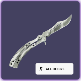 Butterfly Knife Urban Masked