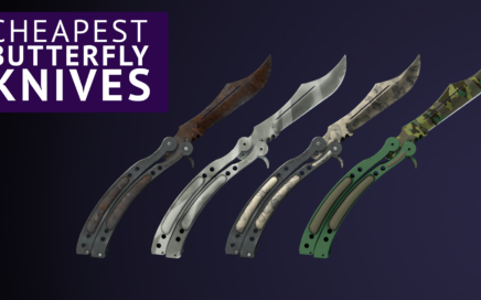 Cheapest Butterfly Knives in Counter-Strike 2