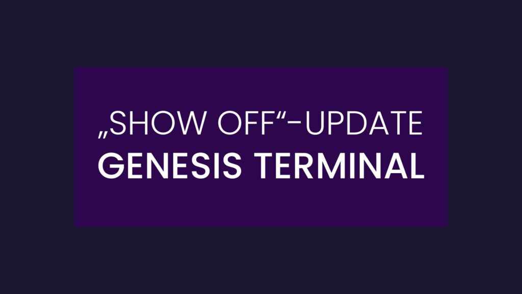 Genesis Terminal, "Show off" Counter-Strike 2-Update