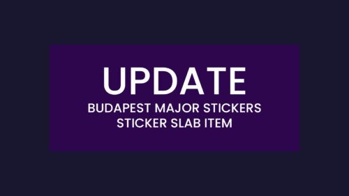 Budapest Major Stickers and Sticker Slab
