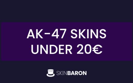 CS2 AK-47 skins for under 20€