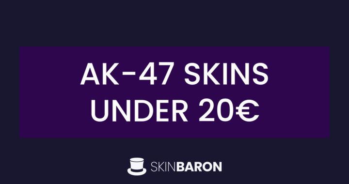 CS2 AK-47 skins for under 20€