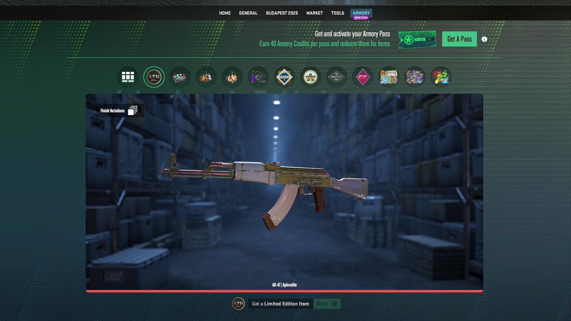 Armory Shop AK Aphrodite CS2 Armory AK-47 Aphrodite