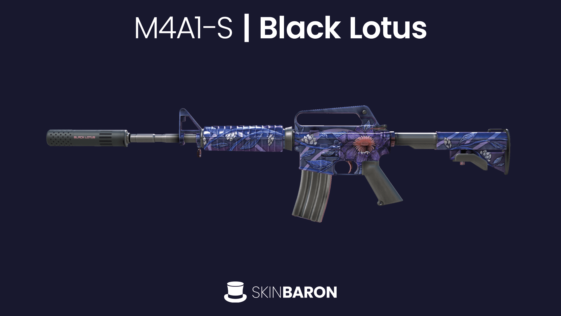 M4A1-S Black Lotus