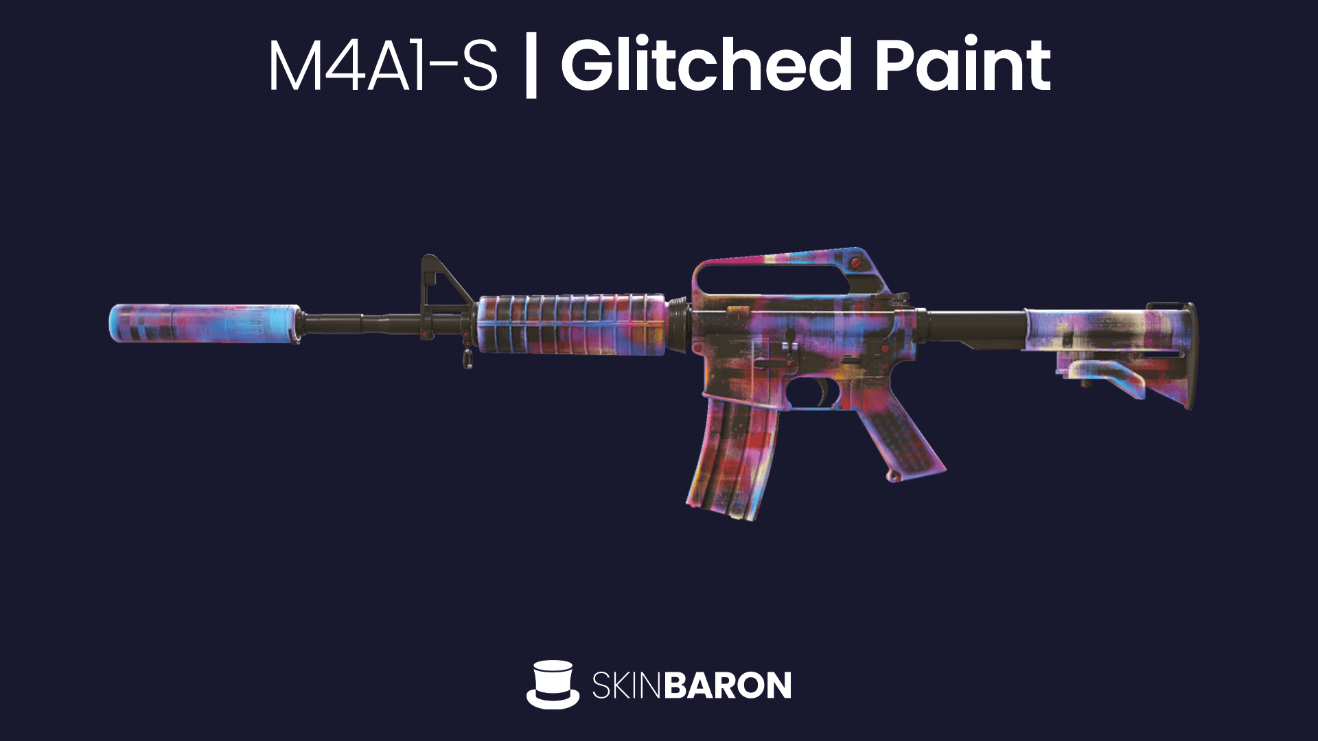 M4A1-S Glitched Paint