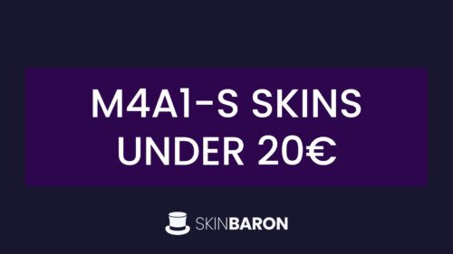 CS2 M4A1-S Skins under 20€