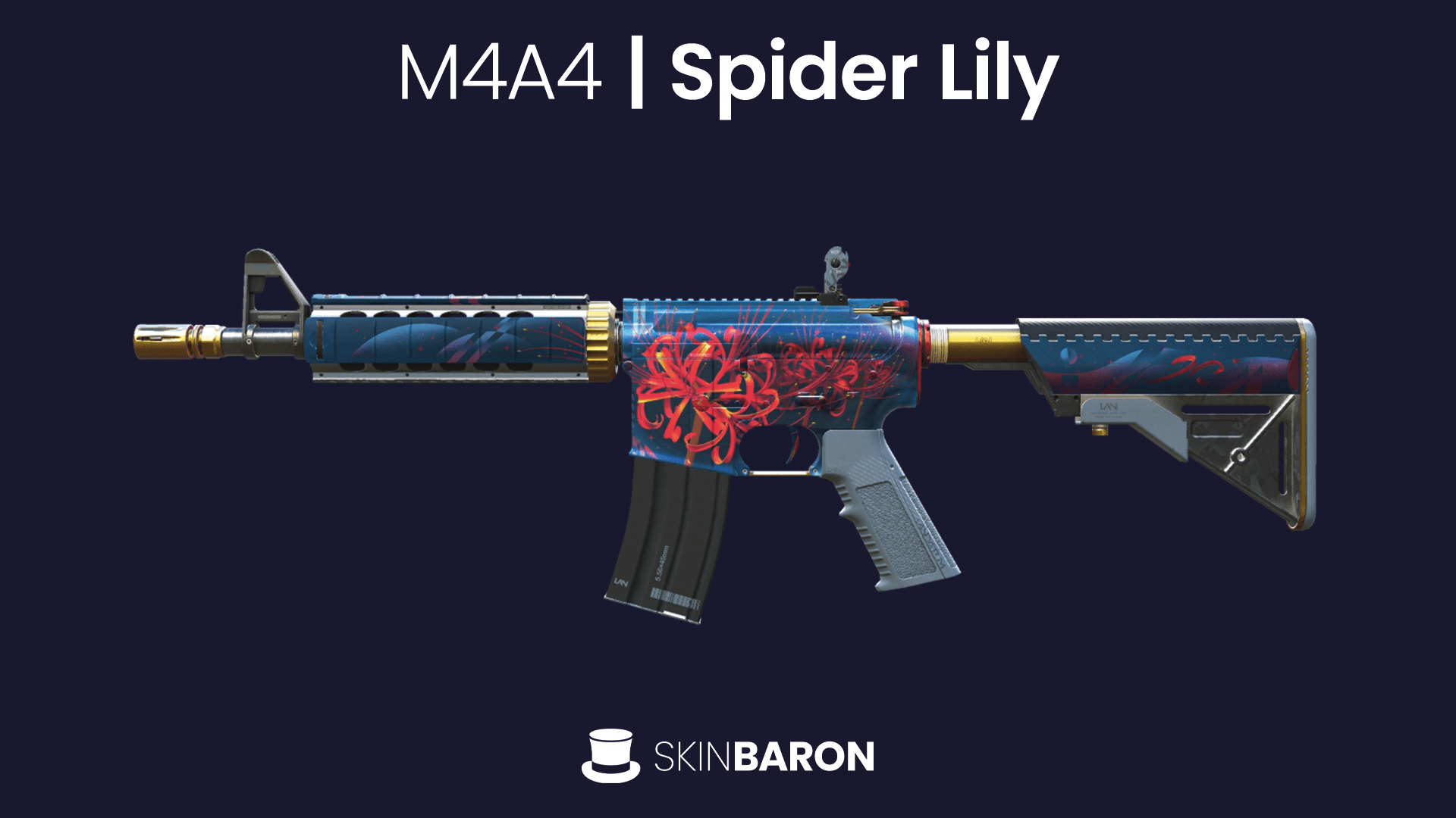 M4A4 Spider Lily