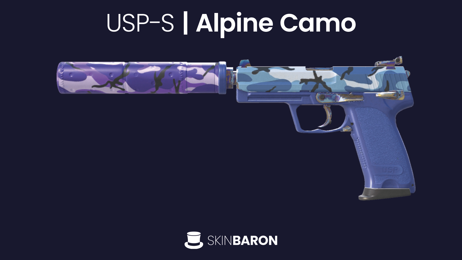 USP-S Alpine Camo