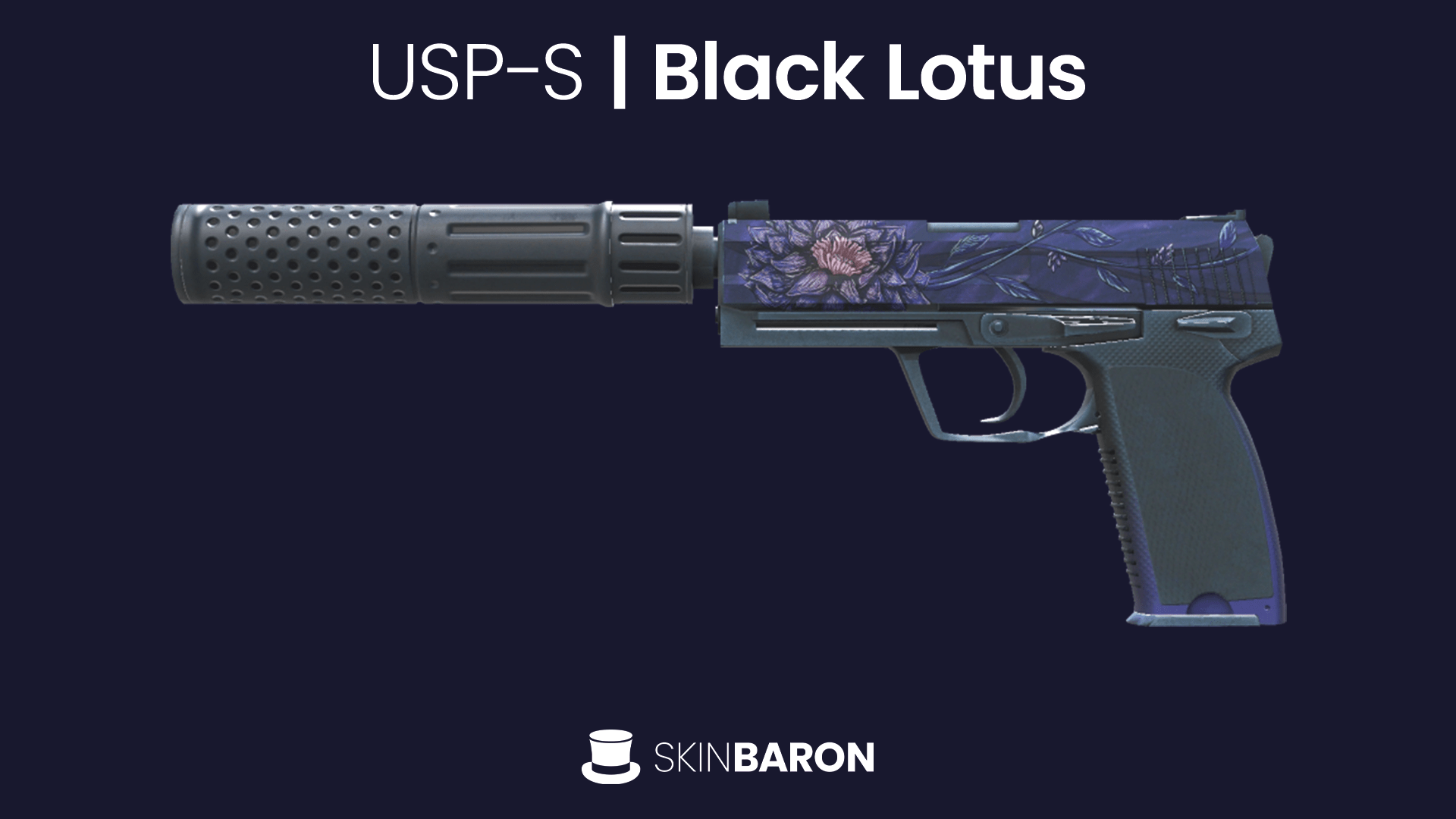 USP-S Black Lotus
